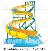 Wavy Water Park Slide