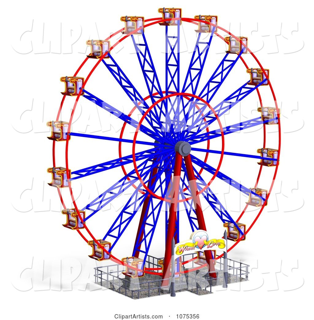 Wheel of Fun Ferris Wheel Carnival Ride 2