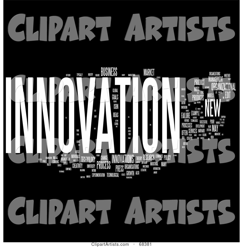 Innovation Word Collage - Version 2