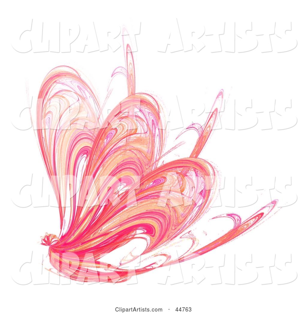 Pink Butterfly Fractal