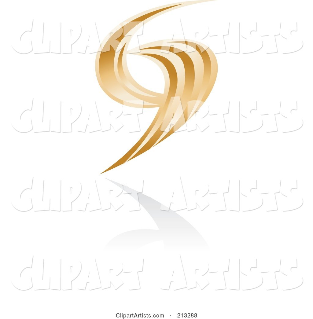 Abstract Golden Icon - 3
