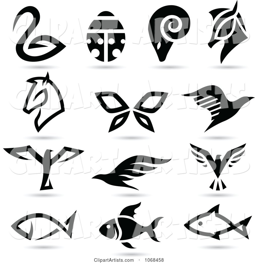 Animal Logo Icons 3