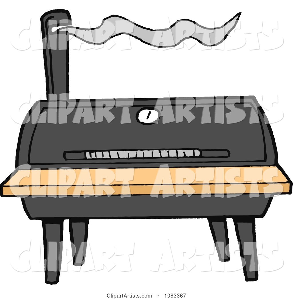 Barrel Barbecue Smoker