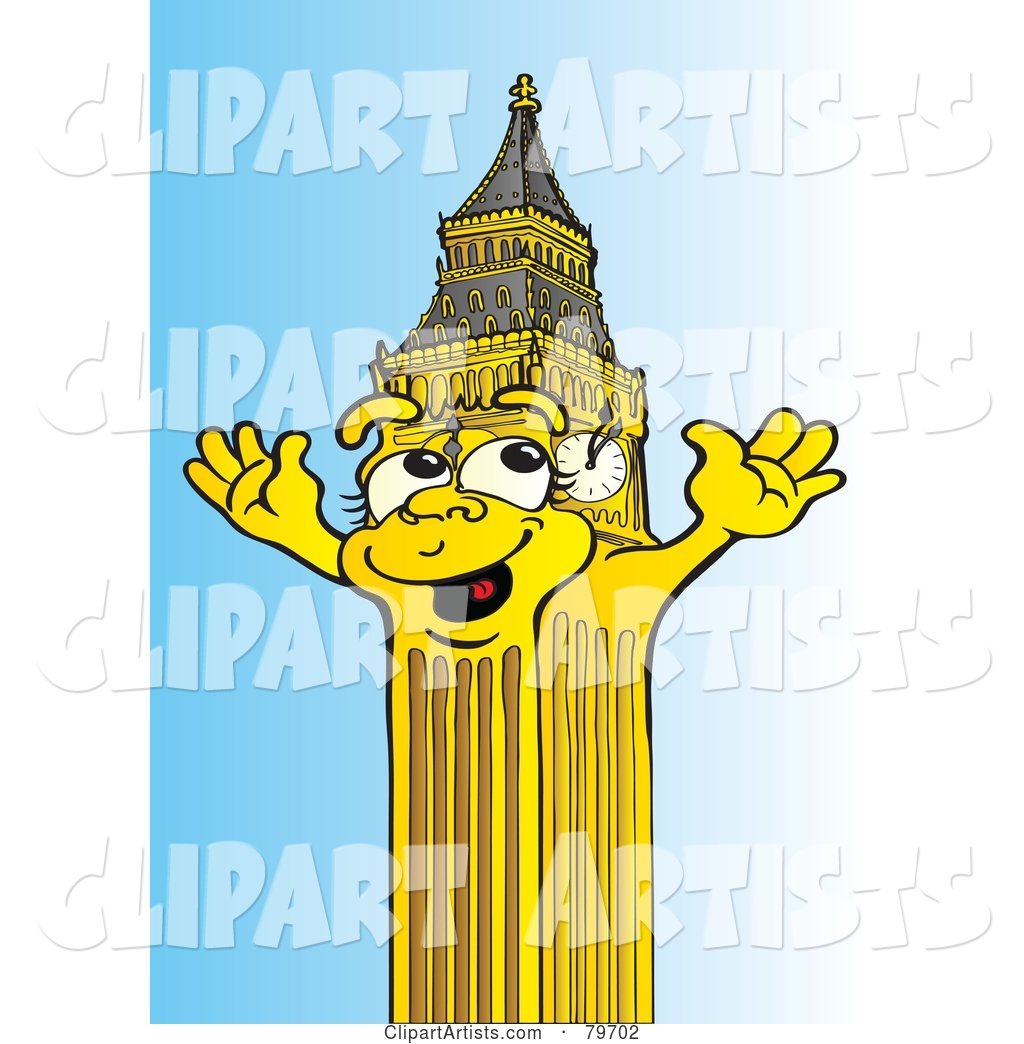 Big Ben the Clock Tower Holding out His Arms
