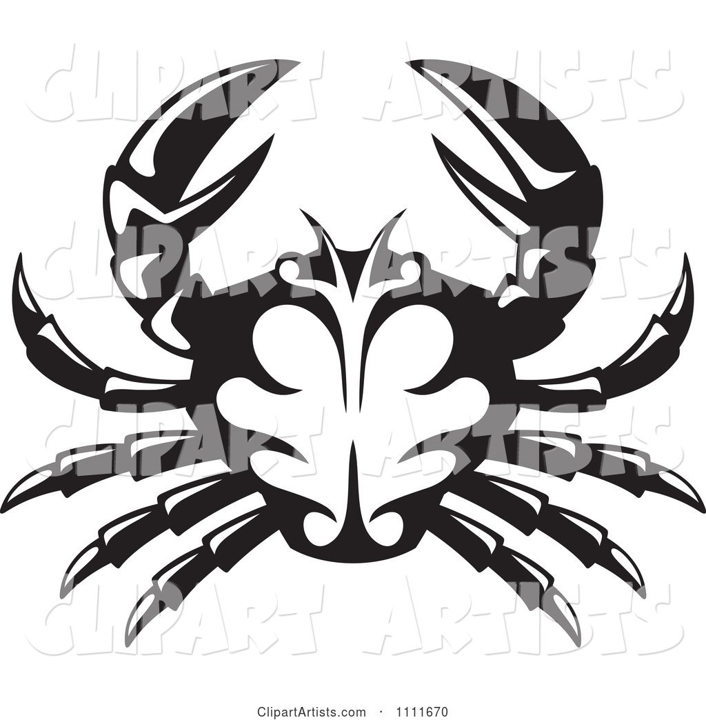Black and White Crab