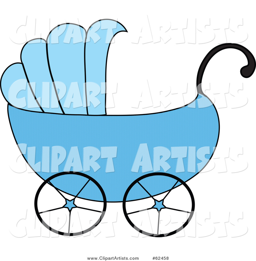 Blue Boy Baby Carriage