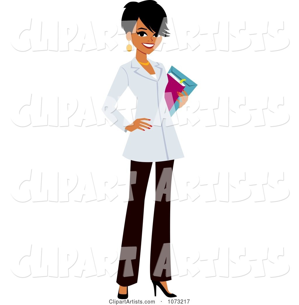 Corporate Black Businesswoman in a Pastel Jacket