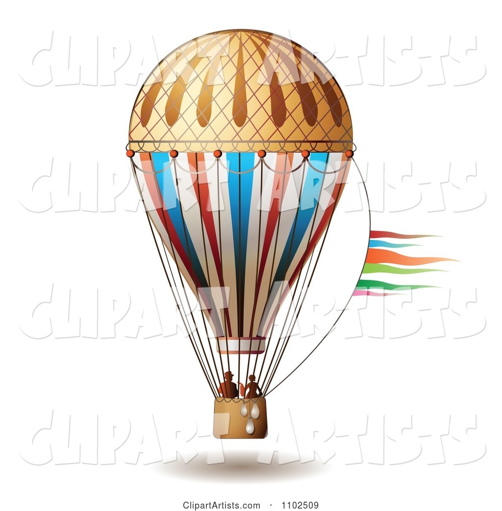 Couple in a Hot Air Balloon 2