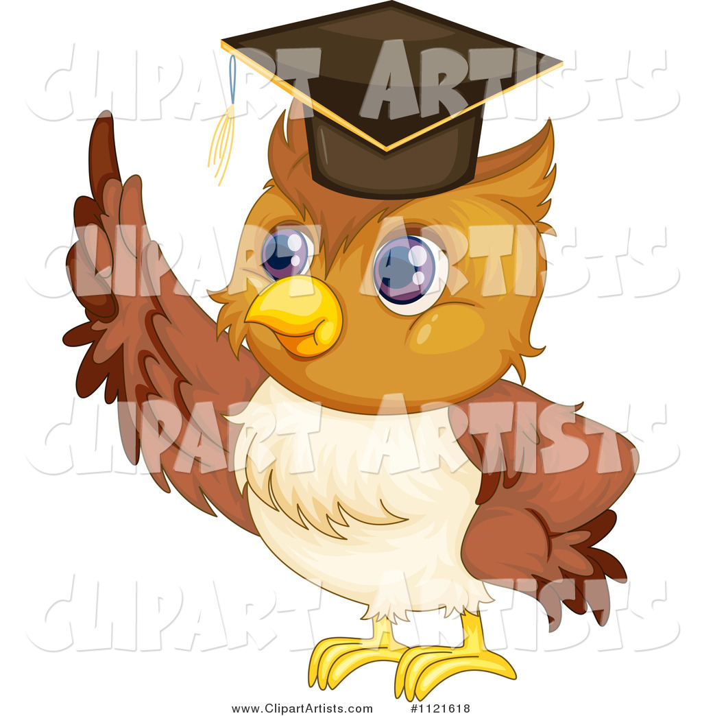 Cute Owl Graduate