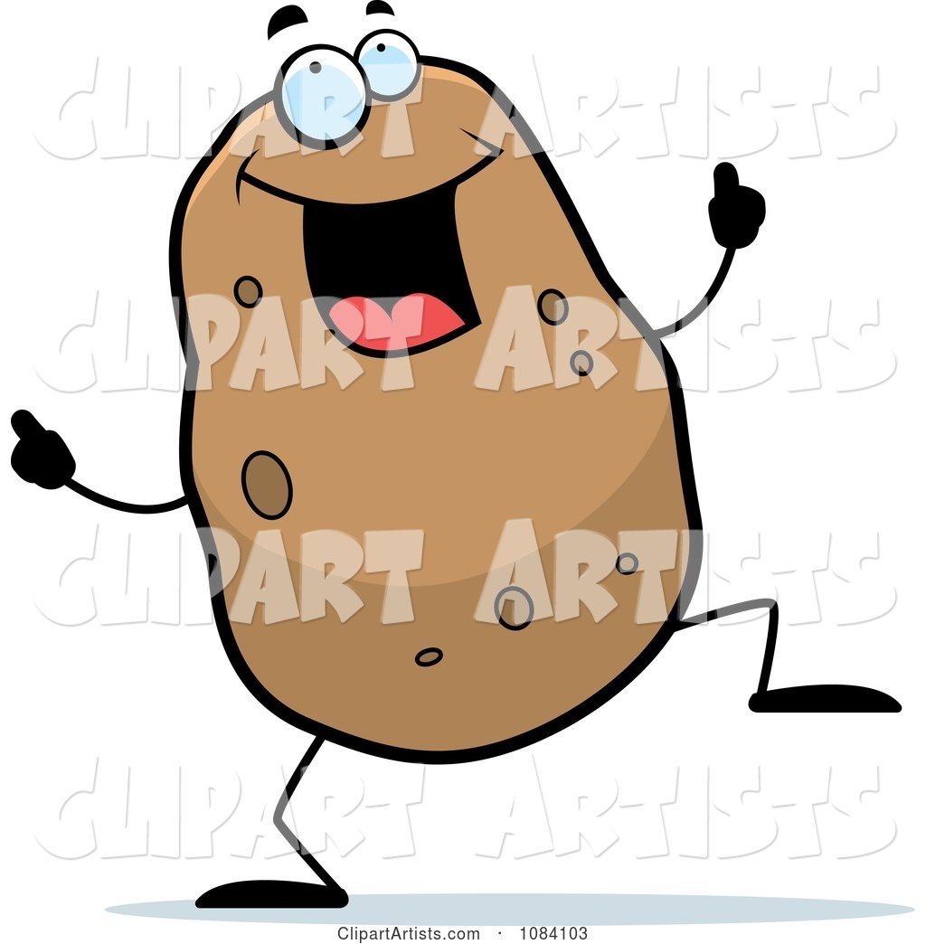 Dancing Potato Character