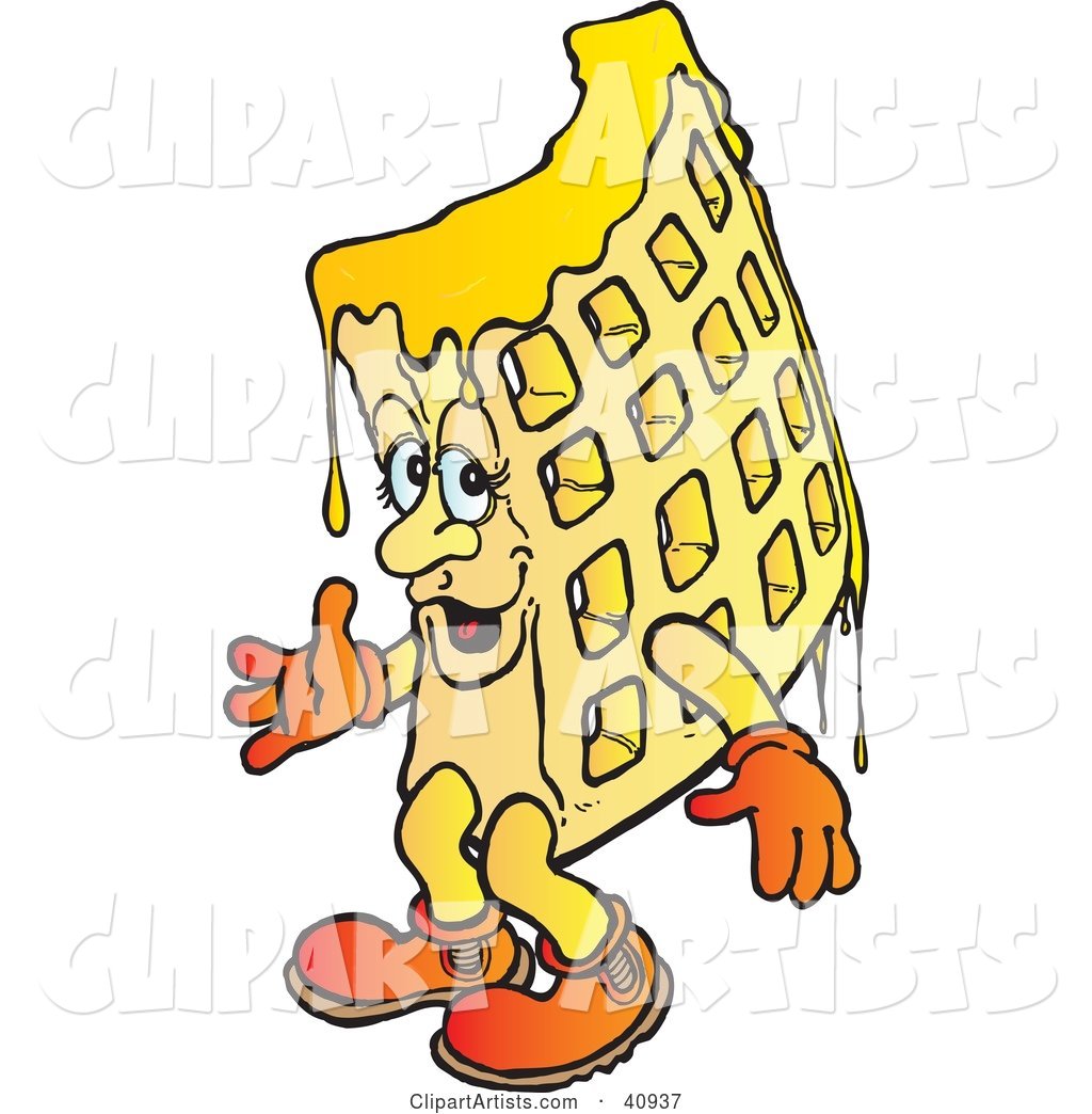 Dripping Waffle Character