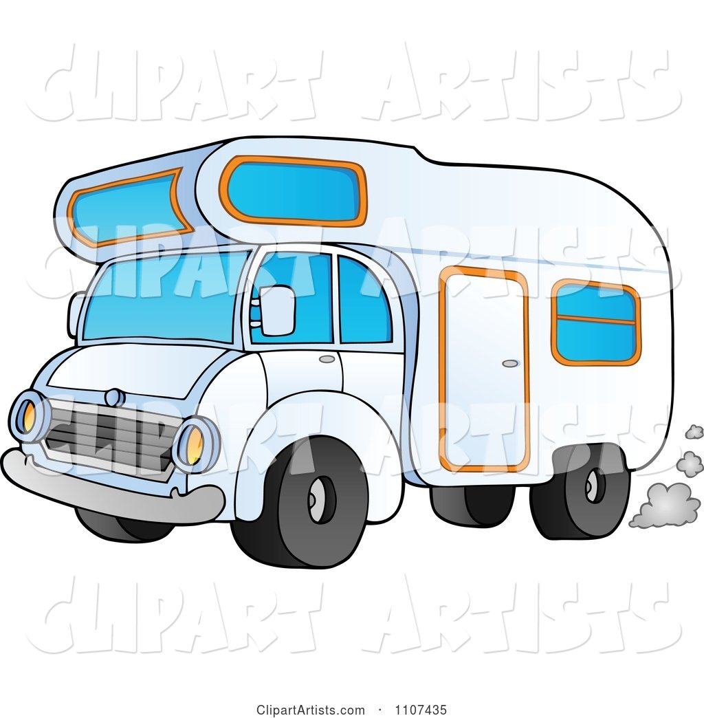 Driving Camper Van