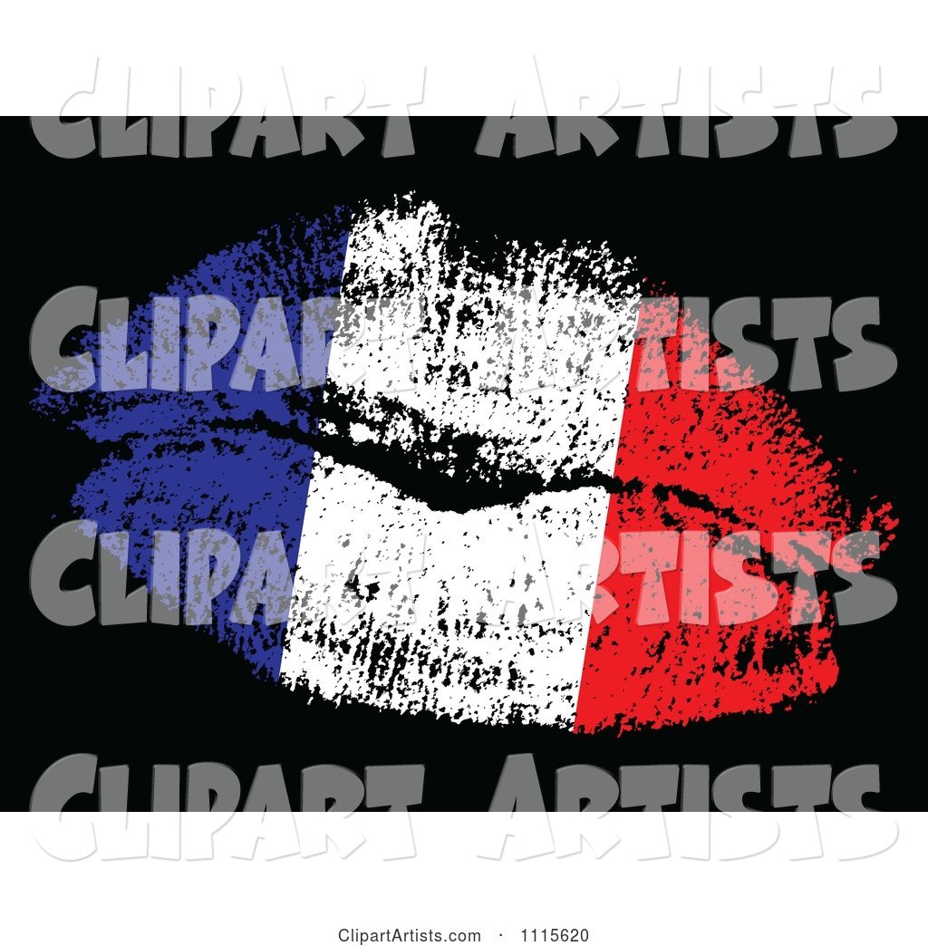French Flag Kiss