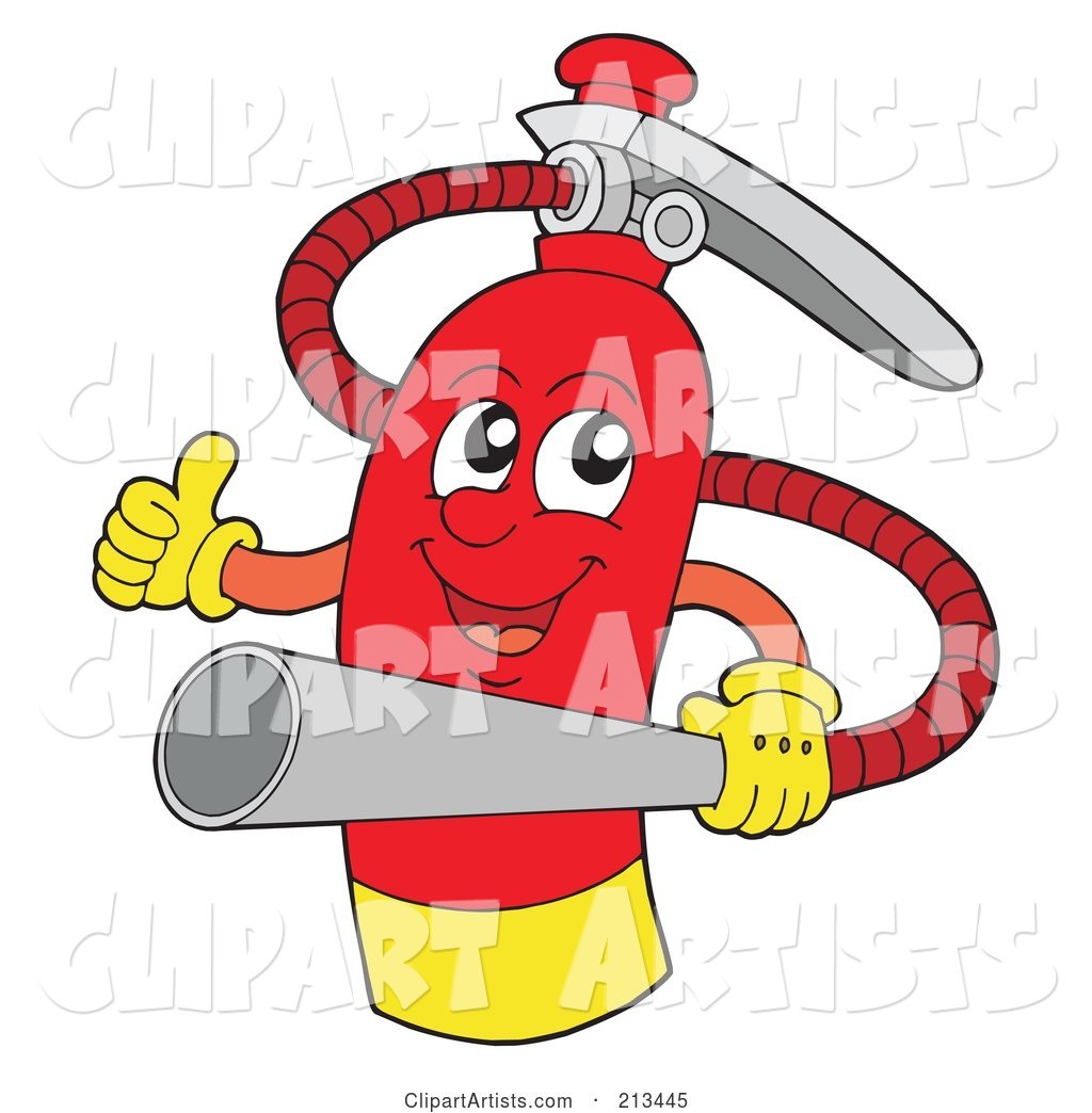 Happy Fire Extinguisher