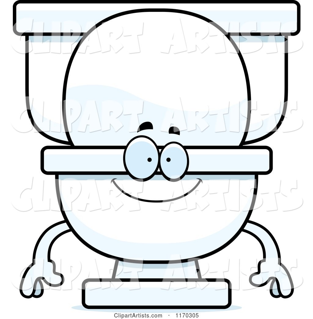 Happy Toilet Mascot