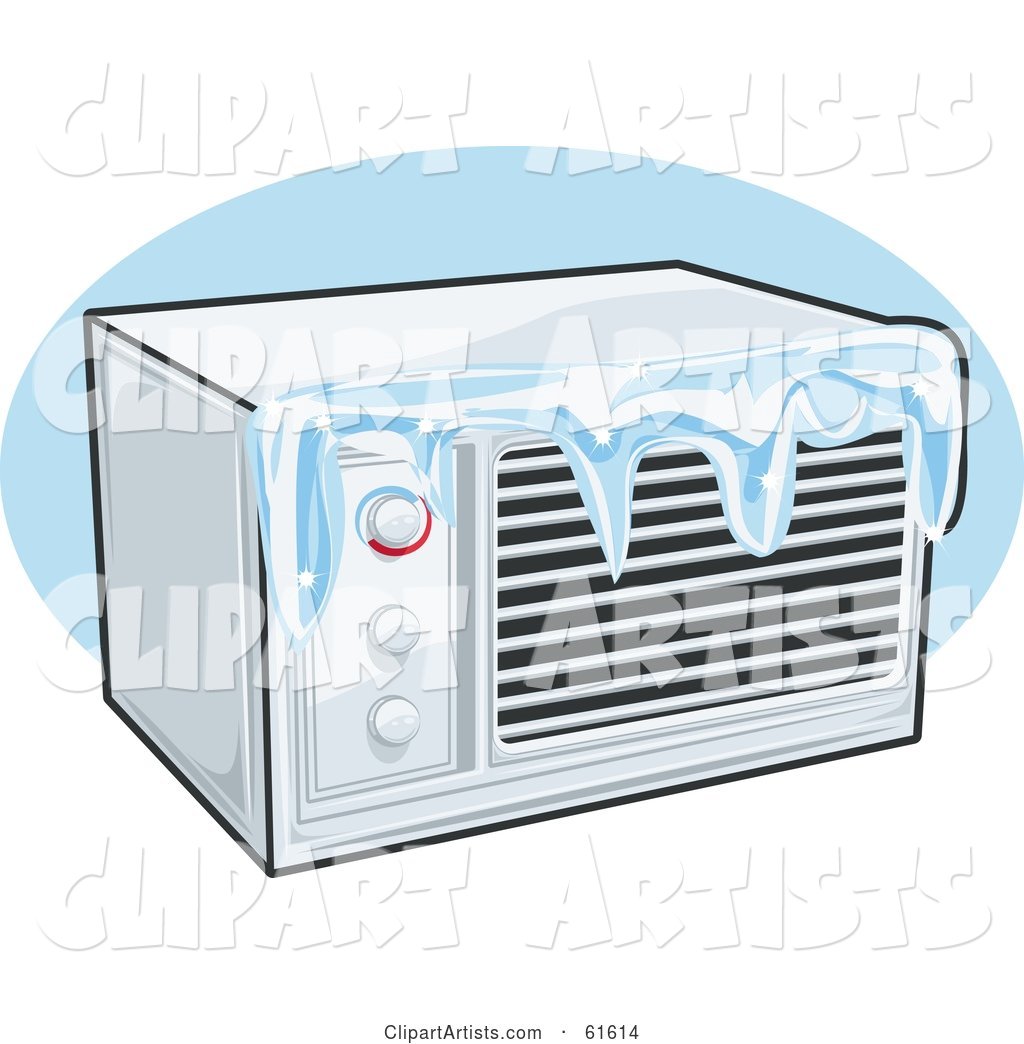 Iced over Air Conditioner