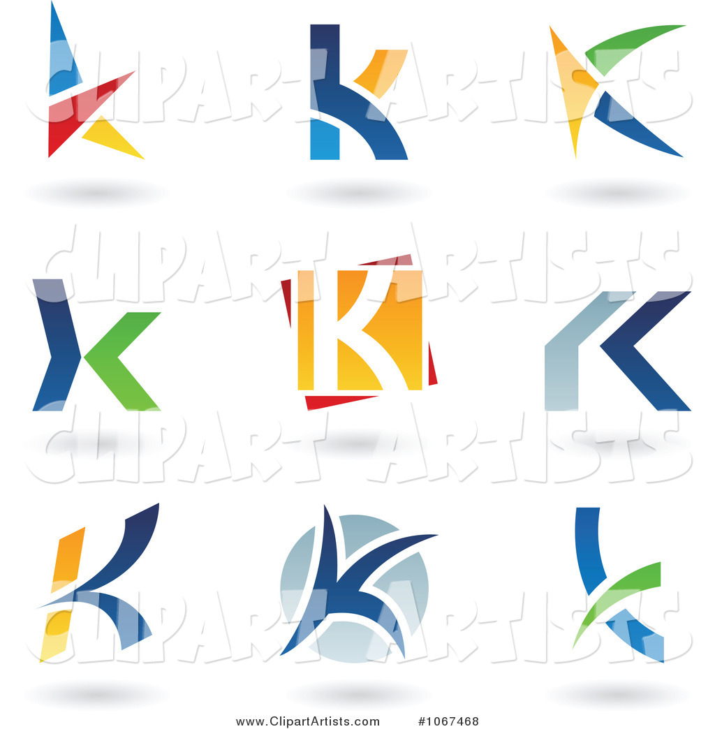 Letter K Logo Icons