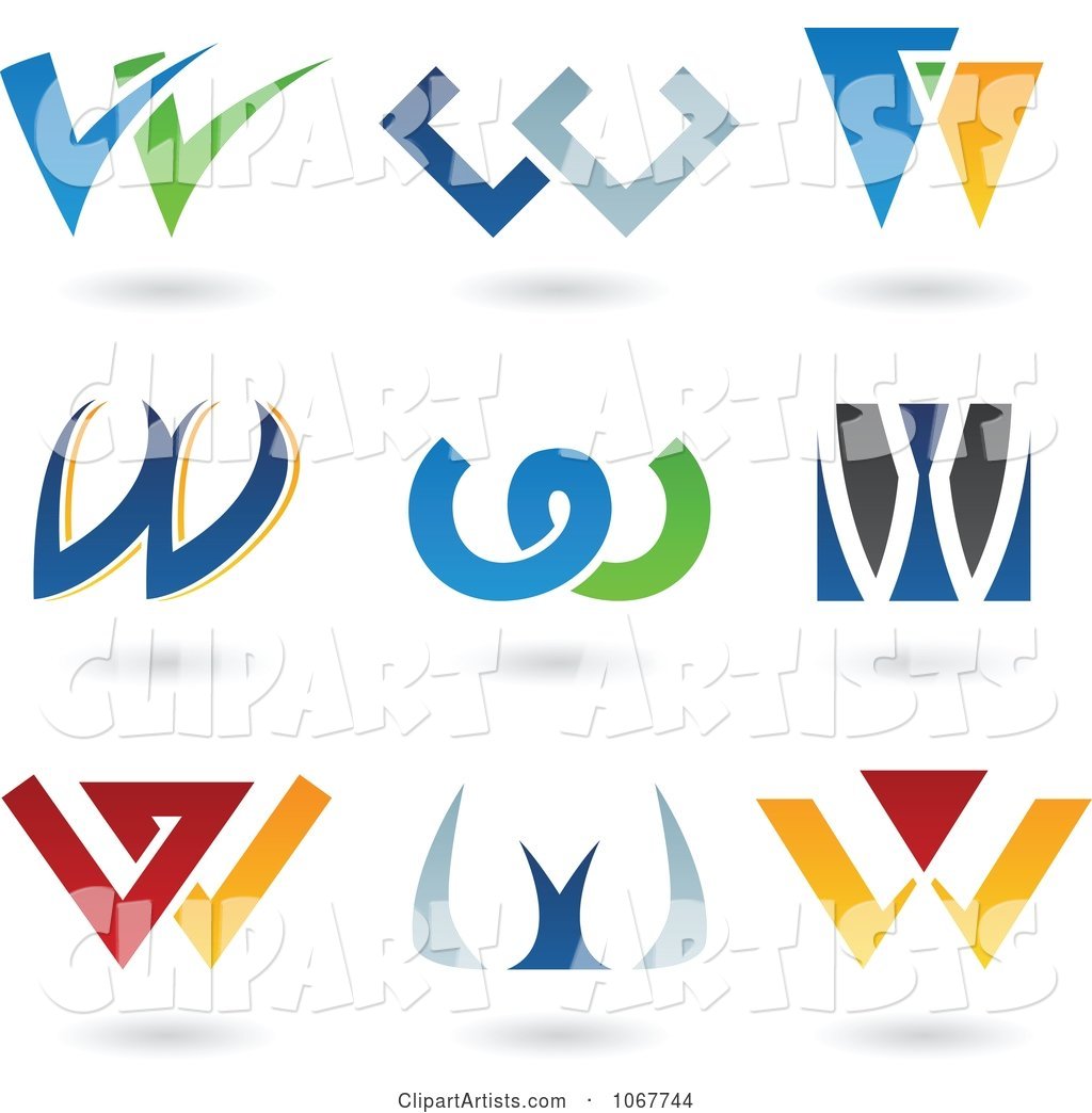 Letter W Logo Icons