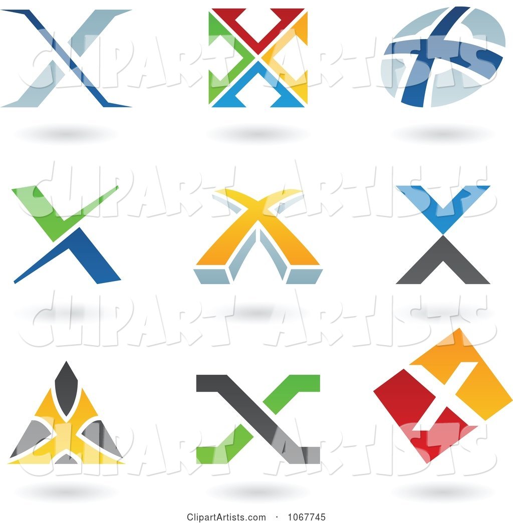 Letter X Logo Icons