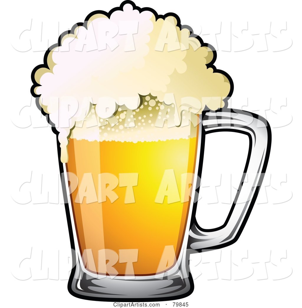 Mug of Frothy Drought Beer