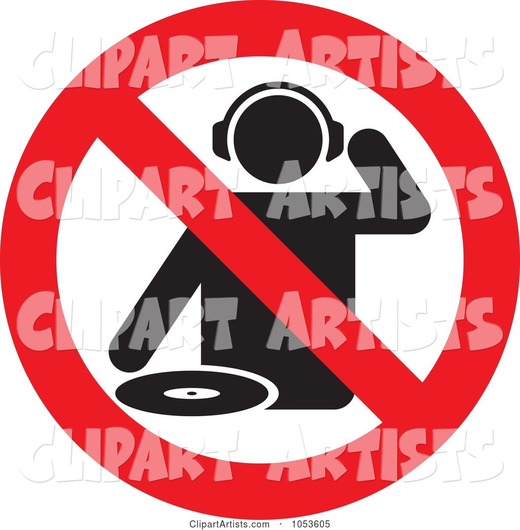 No DJs Sign