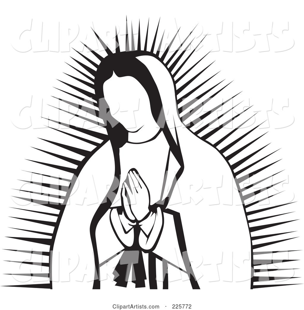 Praying Virgin of Guadalupe