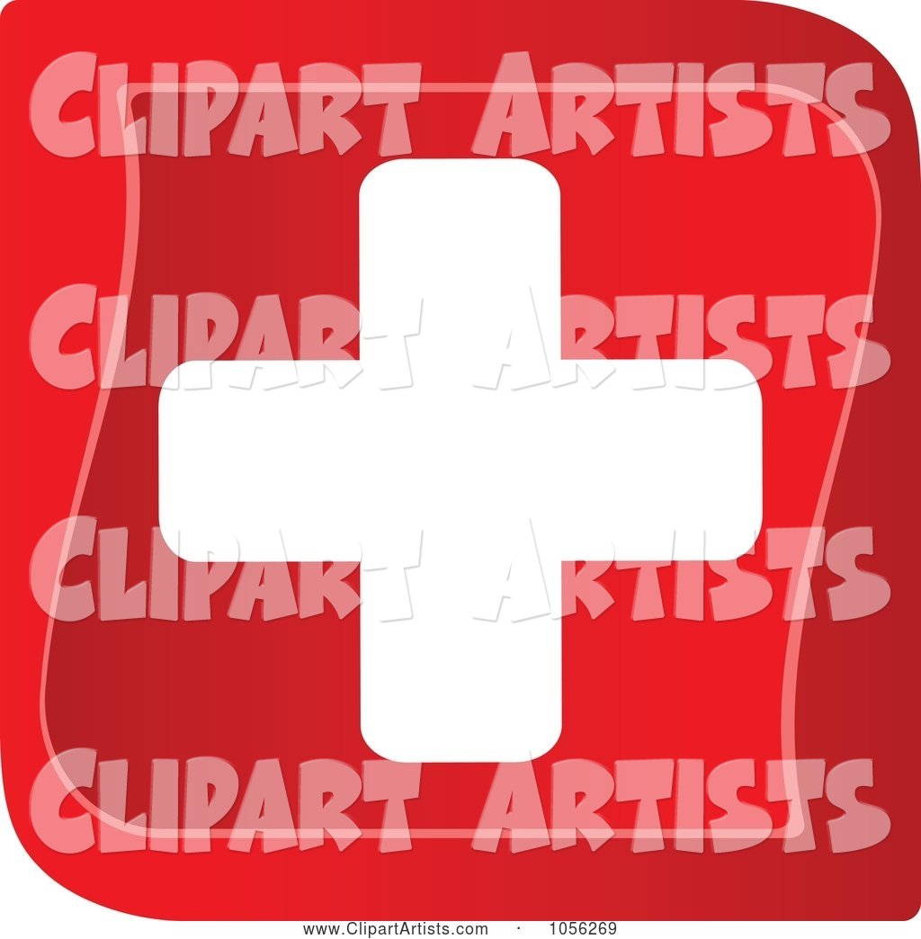 Red and White Medical Cross