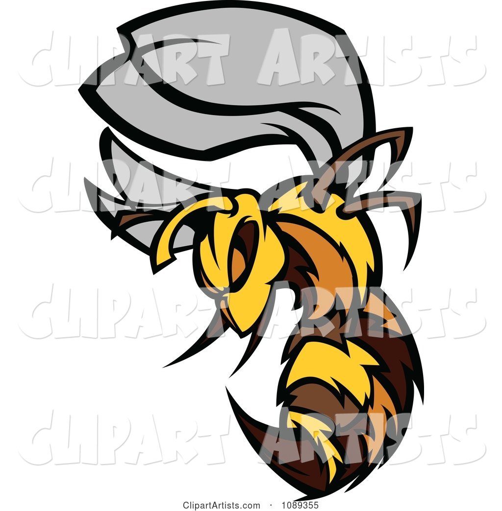 Stinging Bee Mascot