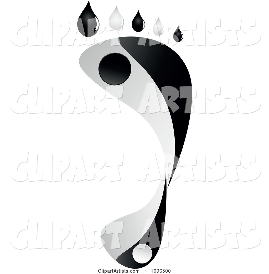 Yin Yang Footprint