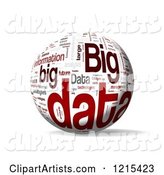 Big Data Word Collage Sphere