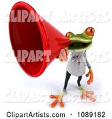 Doctor Springer Frog Announcing with a Megaphone 4