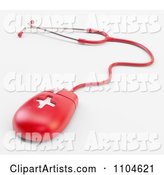 Internet Based Health Care Services First Aid Stethoscope Computer Mouse