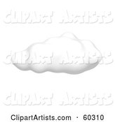 Isolated Puffy White Cloud
