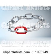 Weak or Strong Red Link in a Circle of Chains
