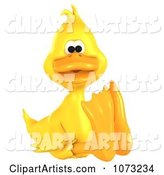 Yellow Ducky Sitting