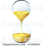 Egg Timer Hourglass Running out of Time