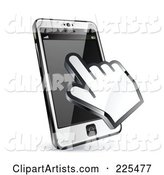 Hand Cursor Using a Touch Cell Phone