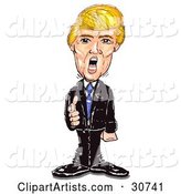 Donald Trump Standing and Pointing, Yelling and Firing People