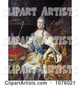 Queen Catherine II of Russia with a Wand, Catherine the Great