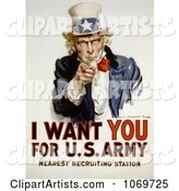 Uncle Sam - I Want You for US Army