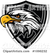 Bald Eagle Mascot Badge