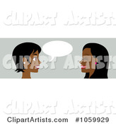 Banner of Two Black Women Talking