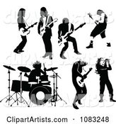Black and White Rock and Roll Musicians