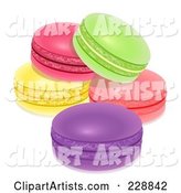 Colorful Macarons