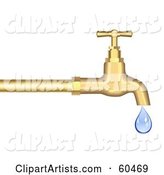 Dripping Gold Faucet