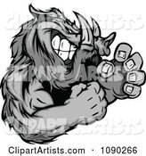 Fighting Boar Mascot