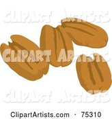 Four Pecan Nuts