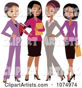 Four Professional Multi Ethnic Businesswomen