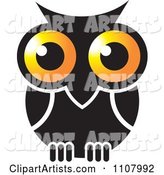 Gold and Black Owl