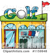 Golf Store Building Facade